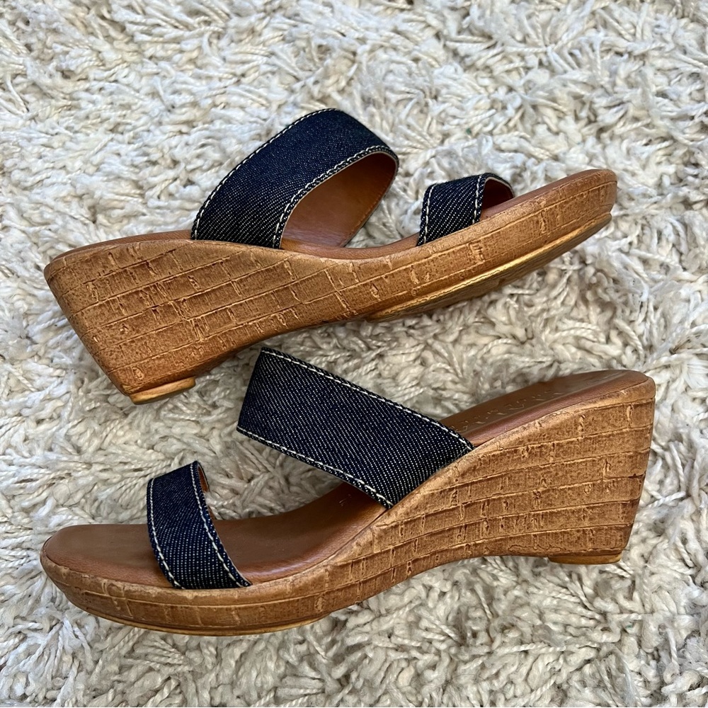 Italian Shoemakers Wedge Sandals - Picture 4 of 7